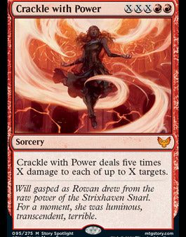 Crackle with Power [Strixhaven: School of Mages] For Discount