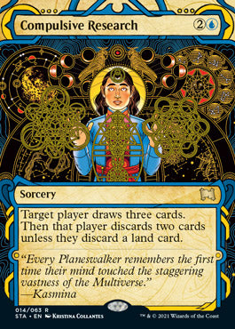 Compulsive Research (Foil Etched) [Strixhaven: School of Mages Mystical Archive] Online Sale