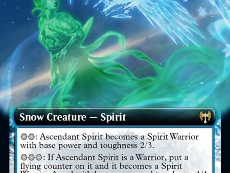 Ascendant Spirit (Extended Art) [Kaldheim] For Discount