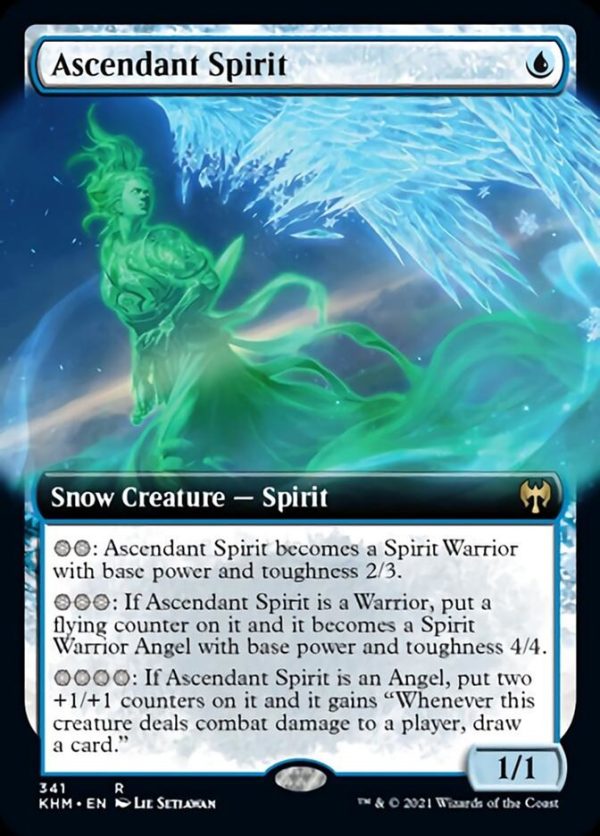 Ascendant Spirit (Extended Art) [Kaldheim] For Discount