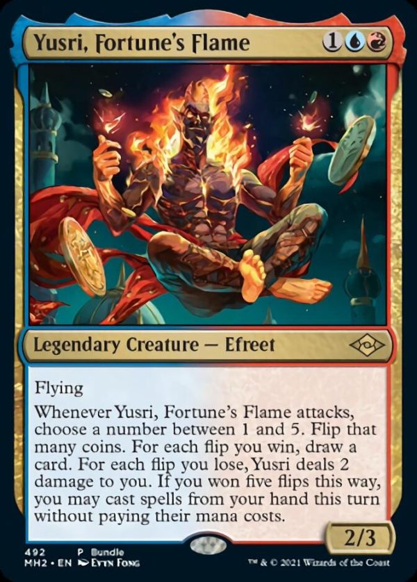 Yusri, Fortune s Flame (Bundle) [Modern Horizons 2] Online Sale