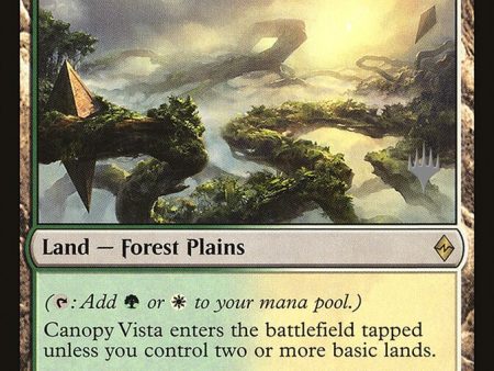 Canopy Vista [Battle for Zendikar Promos] For Sale