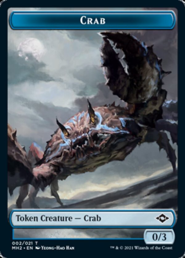 Clue (14)    Crab Double-Sided Token [Modern Horizons 2 Tokens] Discount