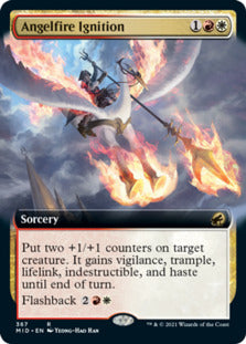 Angelfire Ignition (Extended Art) [Innistrad: Midnight Hunt] Hot on Sale