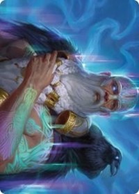 Alrund, God of the Cosmos Art Card [Kaldheim Art Series] Fashion