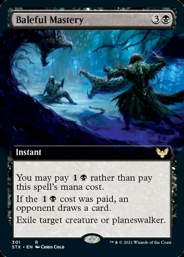 Baleful Mastery (Extended Art) [Strixhaven: School of Mages] Cheap