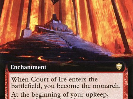 Court of Ire (Extended Art) [Commander Legends] Supply