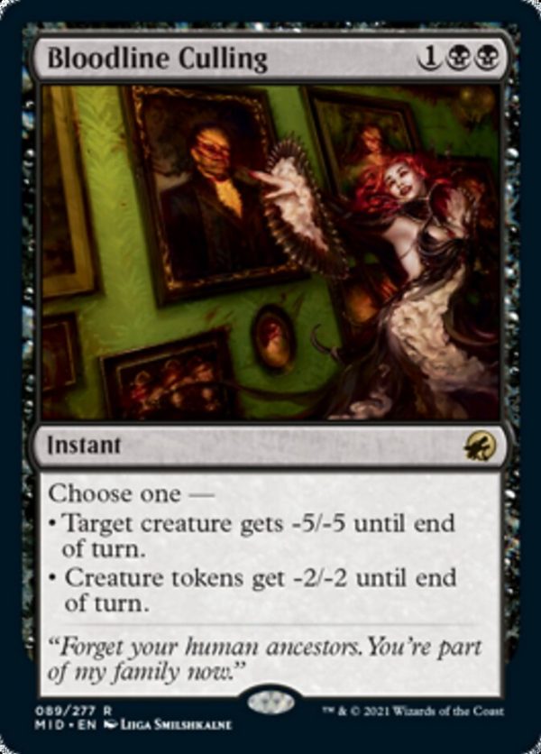 Bloodline Culling [Innistrad: Midnight Hunt] on Sale