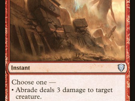 Abrade [Commander Legends] Online now