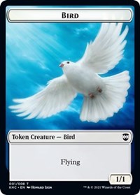 Bird (001)    Soldier Double-Sided Token [Kaldheim Commander Tokens] Online now