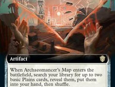 Archaeomancer s Map (Extended Art) [Commander 2021] Online now