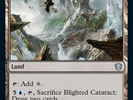 Blighted Cataract [Commander 2021] Sale