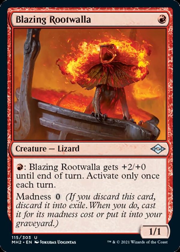 Blazing Rootwalla [Modern Horizons 2] Sale