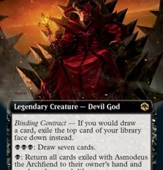 Asmodeus the Archfiend (Extended Art) [Dungeons & Dragons: Adventures in the Forgotten Realms] Online Hot Sale