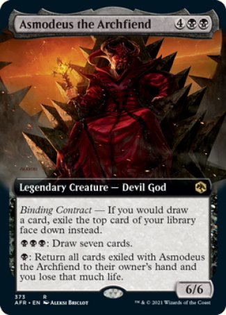 Asmodeus the Archfiend (Extended Art) [Dungeons & Dragons: Adventures in the Forgotten Realms] Online Hot Sale