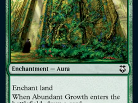 Abundant Growth [Dungeons & Dragons: Adventures in the Forgotten Realms Commander] For Sale