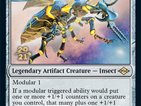 Zabaz, the Glimmerwasp [Modern Horizons 2 Prerelease Promos] Online