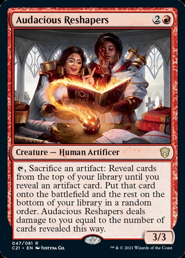 Audacious Reshapers [Commander 2021] For Cheap