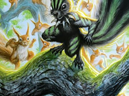 Chatterfang, Squirrel General Art Card (67) (Gold-Stamped Signature) [Modern Horizons 2 Art Series] Online now