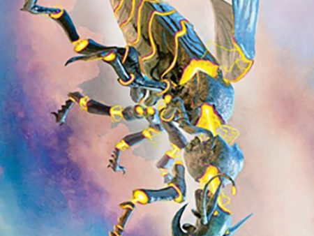 Zabaz, the Glimmerwasp Art Card (Gold-Stamped Signature) [Modern Horizons 2 Art Series] Online now