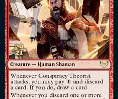 Conspiracy Theorist [Strixhaven: School of Mages Prerelease Promos] Cheap