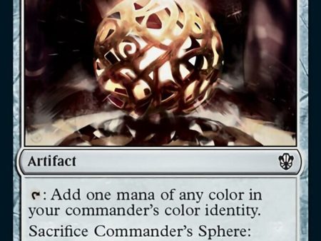 Commander s Sphere [Commander 2021] Cheap