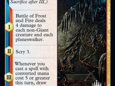 Battle of Frost and Fire (Promo Pack) [Kaldheim Promos] on Sale