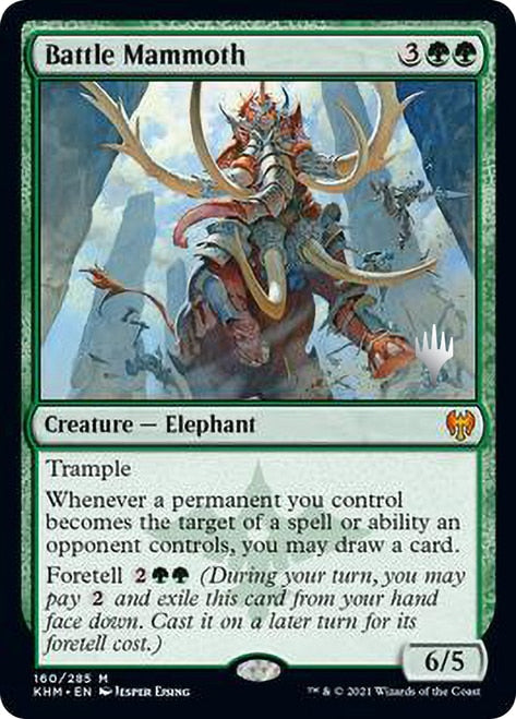 Battle Mammoth (Promo Pack) [Kaldheim Promos] Discount