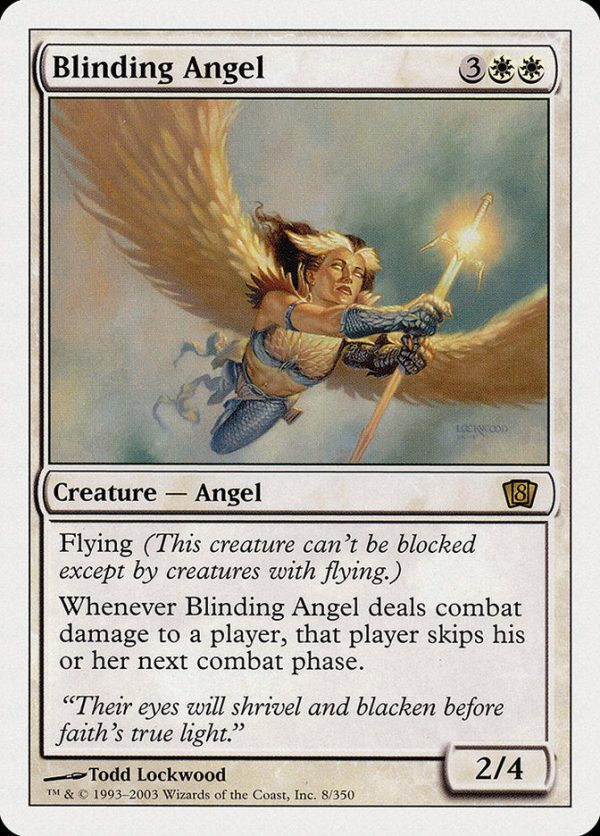 Blinding Angel (8th Edition) [Oversize Cards] Discount