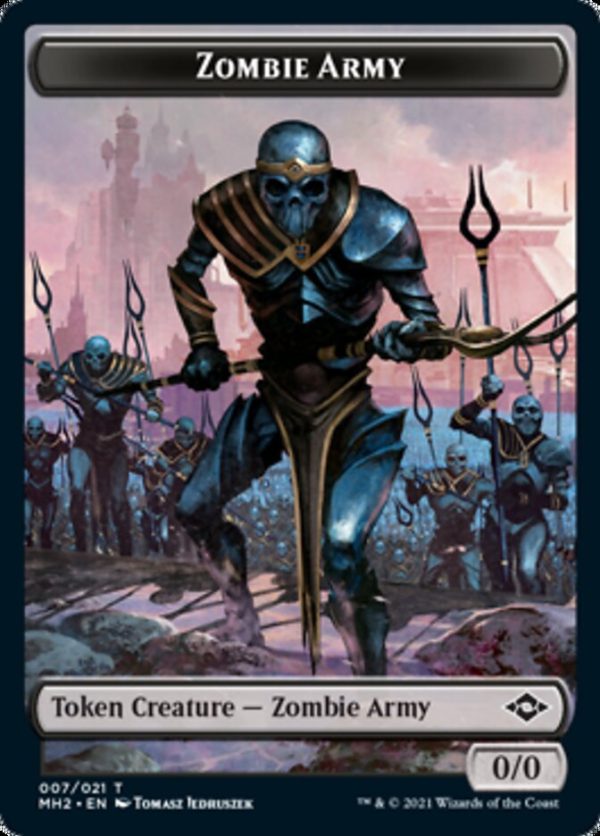 Clue (15)    Zombie Army Double-Sided Token [Modern Horizons 2 Tokens] on Sale