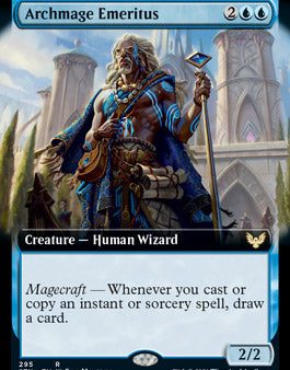 Archmage Emeritus (Extended Art) [Strixhaven: School of Mages] on Sale