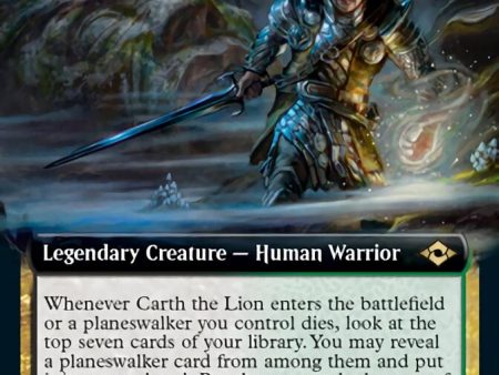 Carth the Lion (Extended Art) [Modern Horizons 2] Cheap