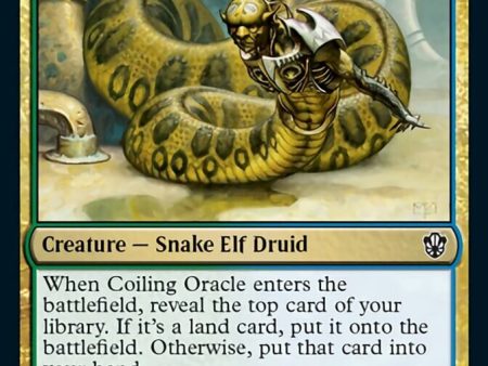 Coiling Oracle [Commander 2021] on Sale