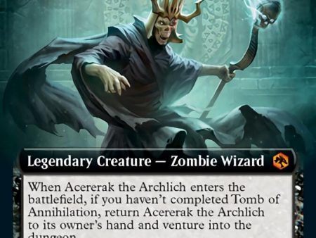 Acererak the Archlich (Extended Art) [Dungeons & Dragons: Adventures in the Forgotten Realms] Discount