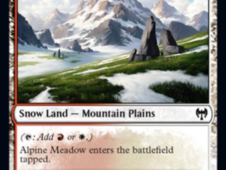 Alpine Meadow [Kaldheim] Online now