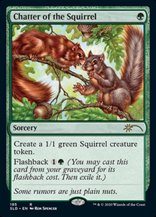 Chatter of the Squirrel [Secret Lair Drop Series] For Cheap