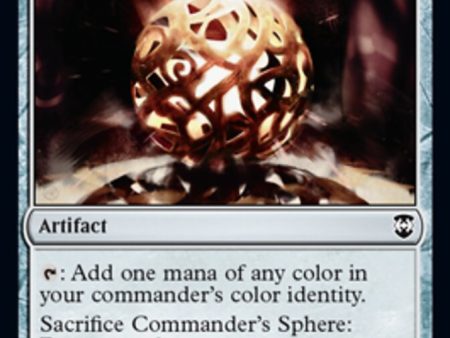 Commander s Sphere [Kaldheim Commander] For Discount