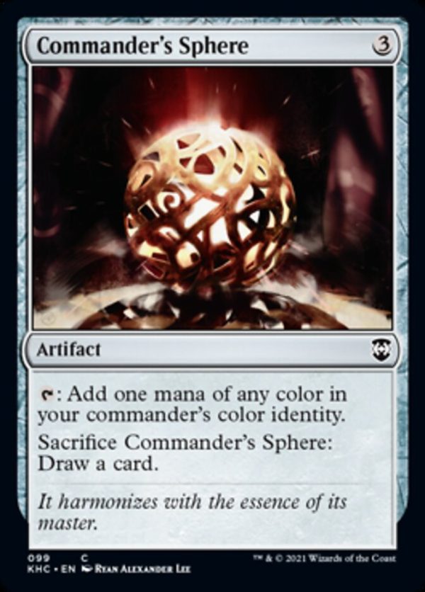 Commander s Sphere [Kaldheim Commander] For Discount