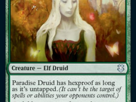 Paradise Druid [Dungeons & Dragons: Adventures in the Forgotten Realms Commander] Online