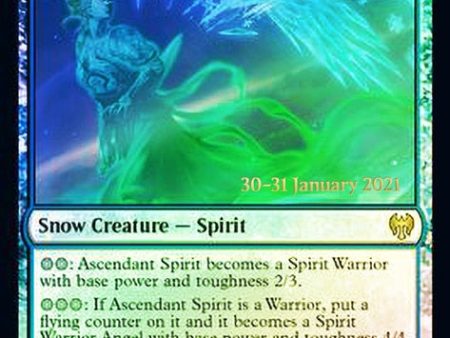 Ascendant Spirit [Kaldheim Prerelease Promos] Supply