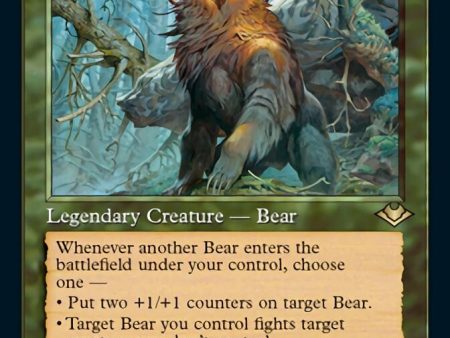 Ayula, Queen Among Bears (Retro Foil Etched) [Modern Horizons] For Sale