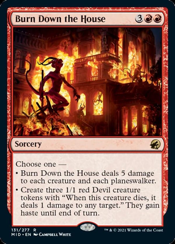 Burn Down the House [Innistrad: Midnight Hunt] Supply